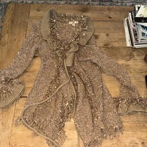 Ya Los Angeles Textured Knit Sweater